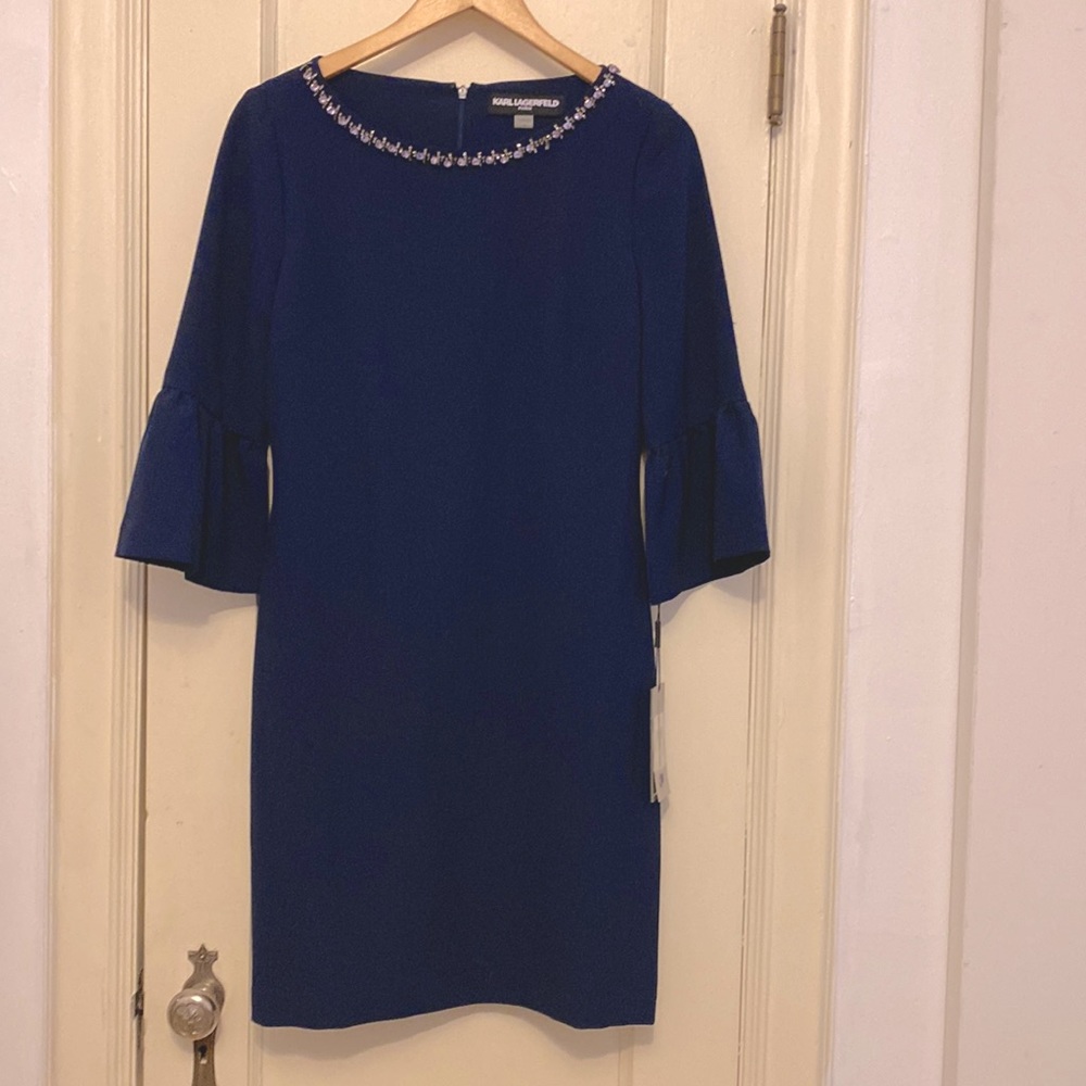 Karl Lagerfeld brand new navy blue dress